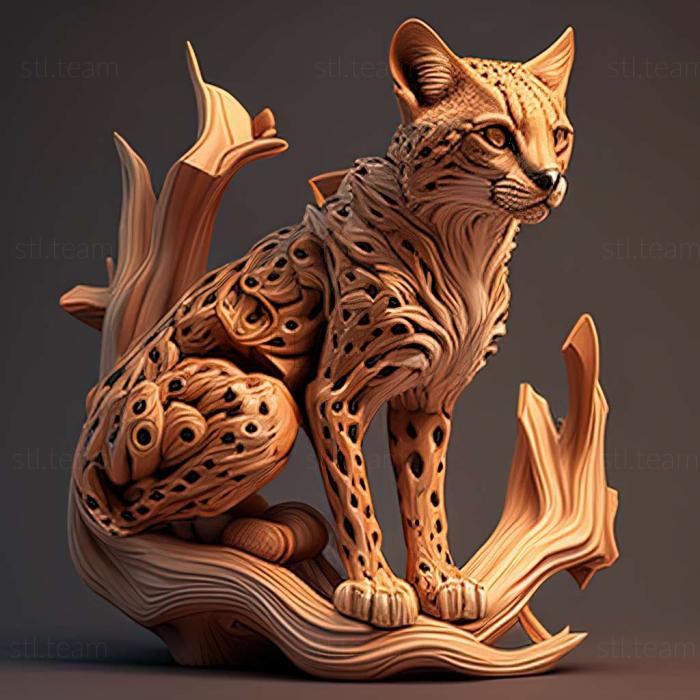 3D model Zemira famous animal (STL)